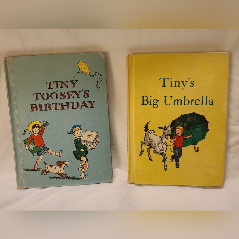 1958 & 1963 Set of 'Tiny's' Children's Books
